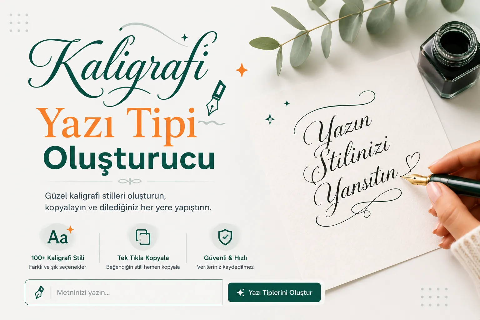 Grace şu stillerde gösterilmiş: script, bold script and double-struck calligraphy styles